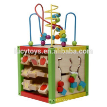 Развивающая игрушка игрушка кубика деревянная играющая кубическая игрушка